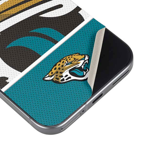NFL Jacksonville Jaguars Zone Block Pixel 9 Pro XL Skin